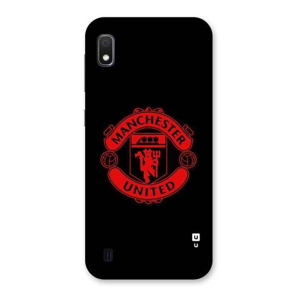 Bold Mancheter United Back Case for Galaxy A10