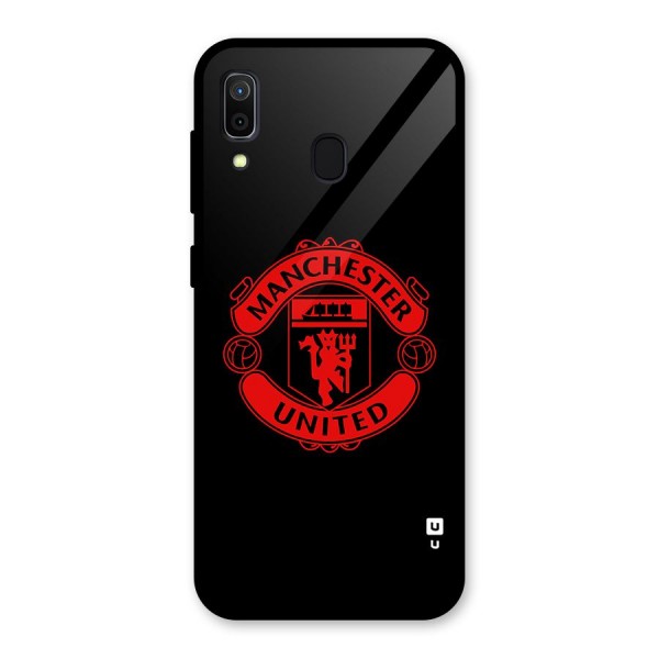 Bold Mancheter United Back Case for Galaxy A30