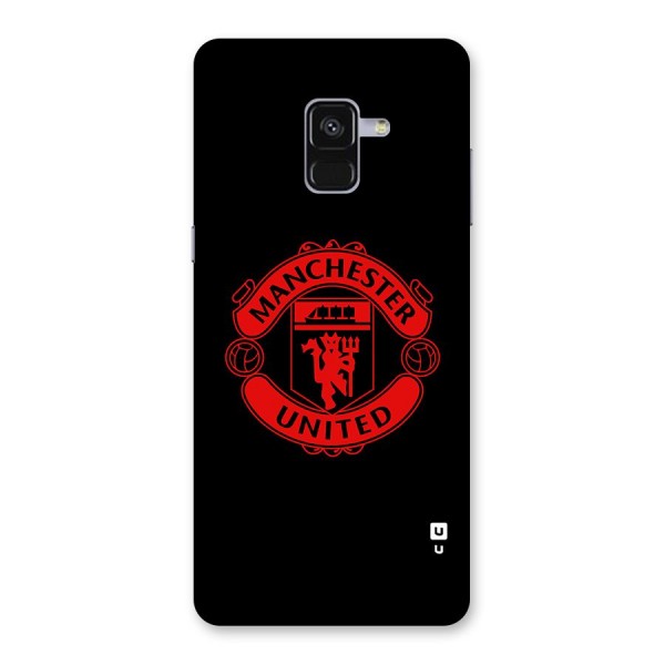 Bold Mancheter United Back Case for Galaxy A8 Plus