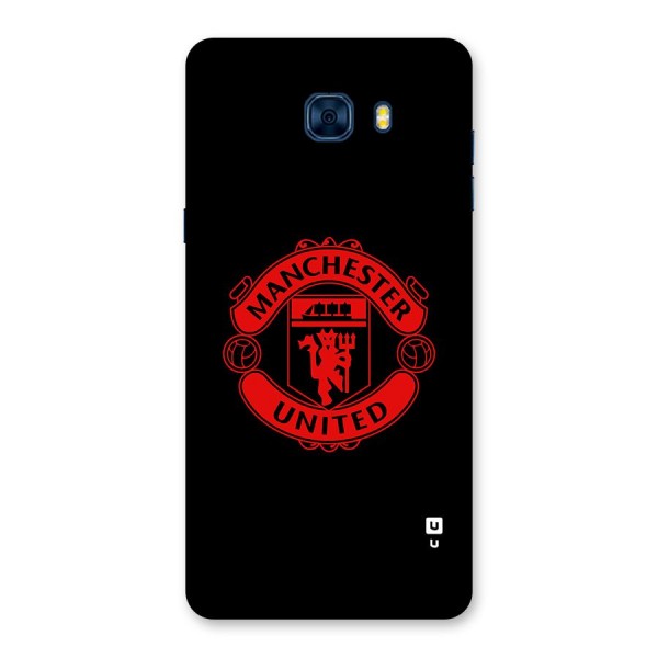 Bold Mancheter United Back Case for Galaxy C7 Pro