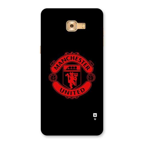 Bold Mancheter United Back Case for Galaxy C9 Pro