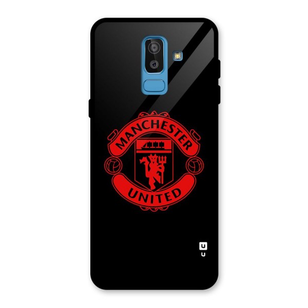 Bold Mancheter United Back Case for Galaxy J8