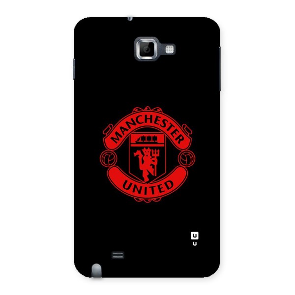 Bold Mancheter United Back Case for Galaxy Note