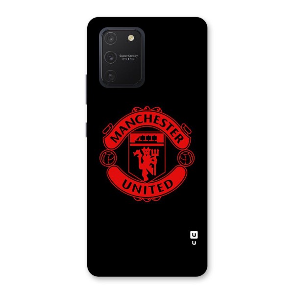 Bold Mancheter United Glass Back Case for Galaxy S10 Lite