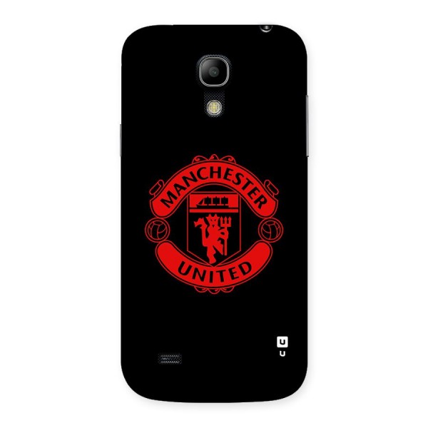 Bold Mancheter United Back Case for Galaxy S4 Mini