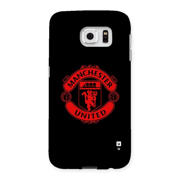 Bold Mancheter United Back Case for Galaxy S6