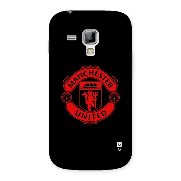 Bold Mancheter United Back Case for Galaxy S Duos