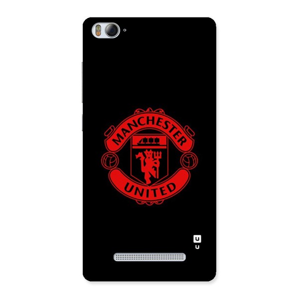 Bold Mancheter United Back Case for Mi4i