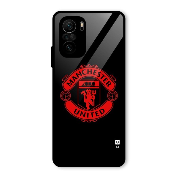 Bold Mancheter United Glass Back Case for Mi 11x