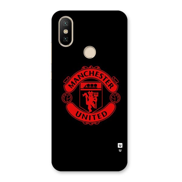 Bold Mancheter United Back Case for Mi A2