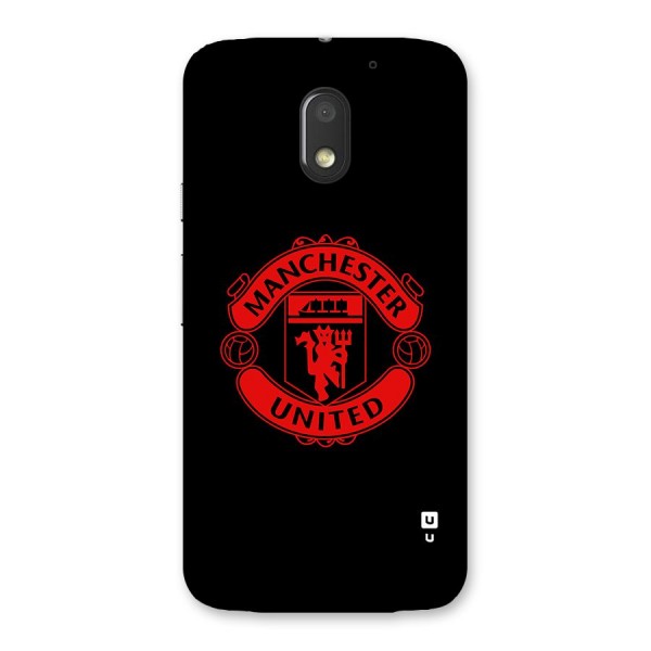 Bold Mancheter United Back Case for Moto E3 Power