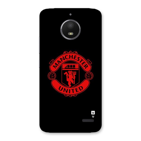 Bold Mancheter United Back Case for Moto E4