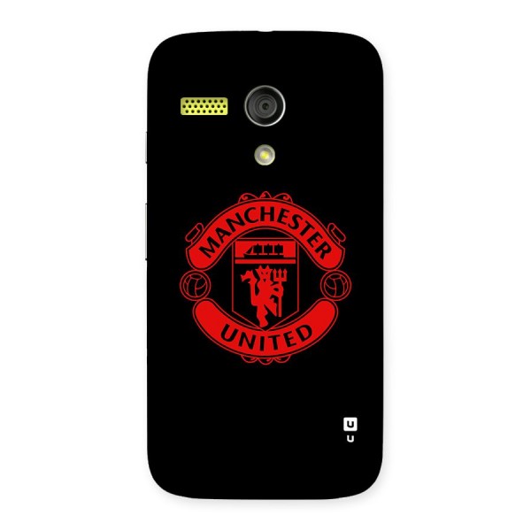 Bold Mancheter United Back Case for Moto G