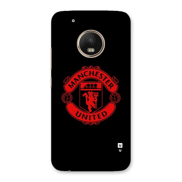 Bold Mancheter United Back Case for Moto G5 Plus