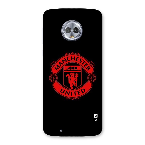 Bold Mancheter United Back Case for Moto G6