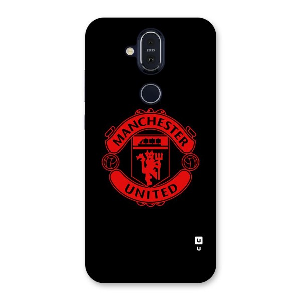 Bold Mancheter United Back Case for Nokia 8.1