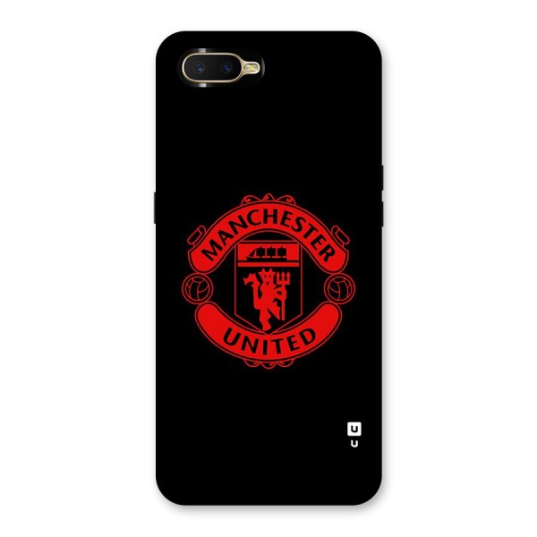 Bold Mancheter United Back Case for Oppo K1