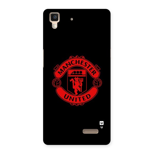 Bold Mancheter United Back Case for Oppo R7