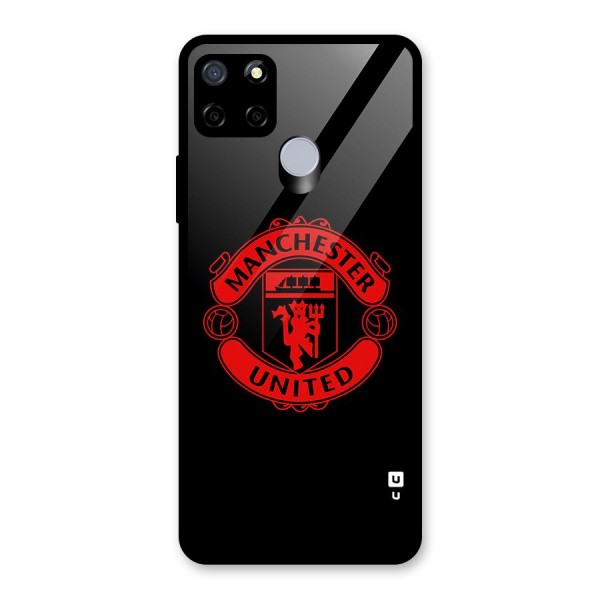 Bold Mancheter United Glass Back Case for Realme C12