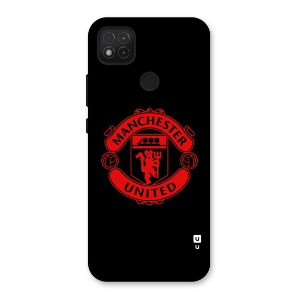 Bold Mancheter United Back Case for Redmi 9