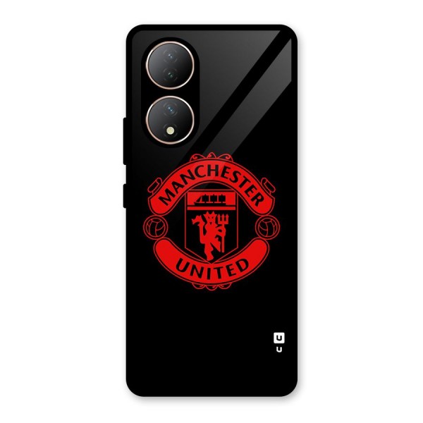 Bold Mancheter United Glass Back Case for Vivo Y100A