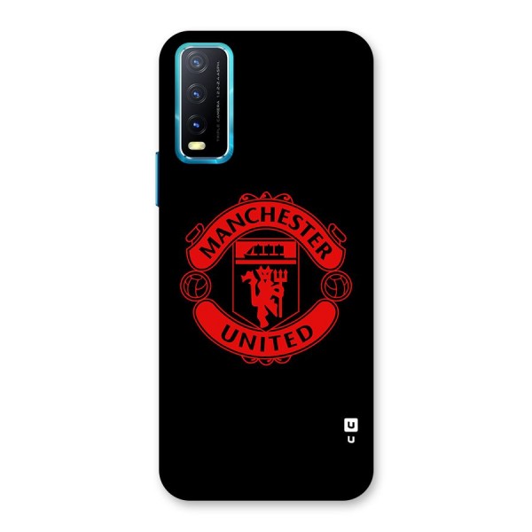 Bold Mancheter United Back Case for Vivo Y12s