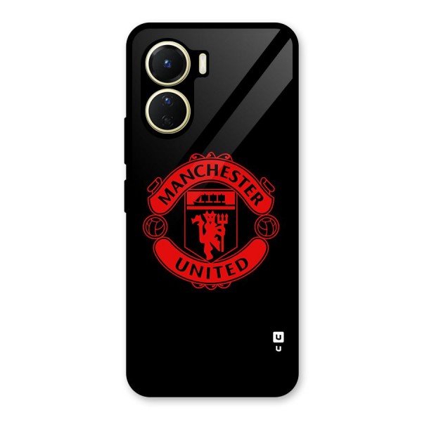 Bold Mancheter United Glass Back Case for Vivo Y56