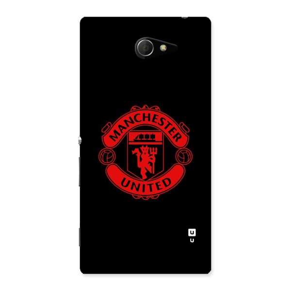 Bold Mancheter United Back Case for Xperia M2