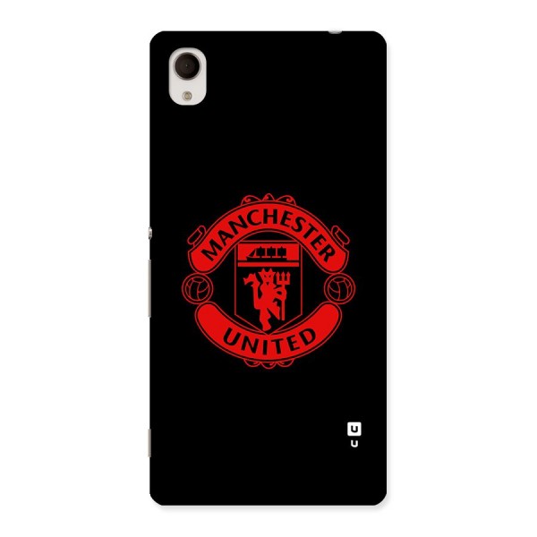 Bold Mancheter United Back Case for Xperia M4