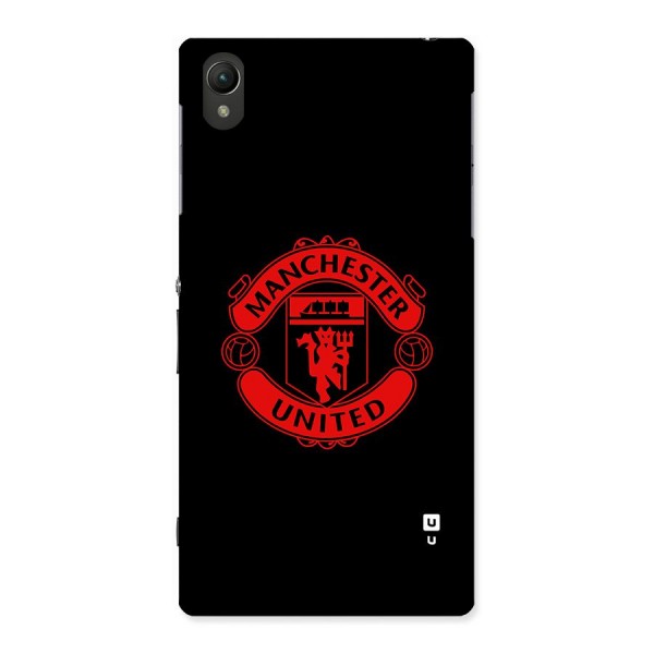 Bold Mancheter United Back Case for Xperia Z1