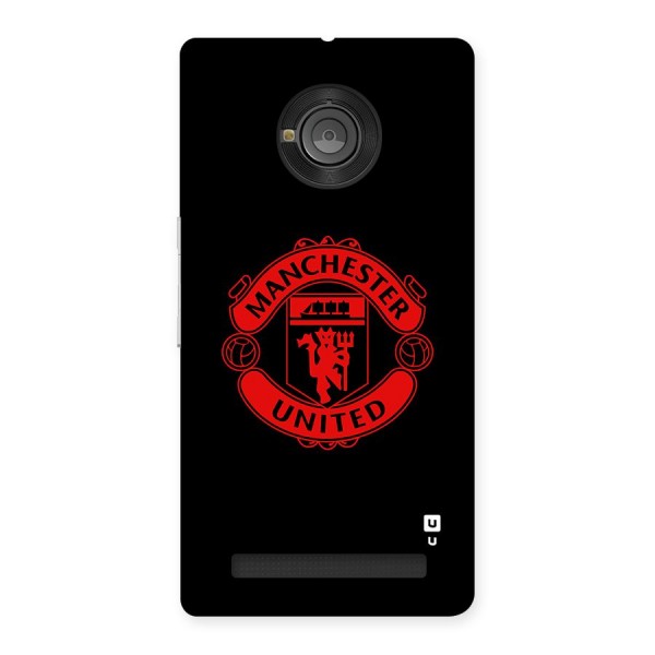 Bold Mancheter United Back Case for Yuphoria