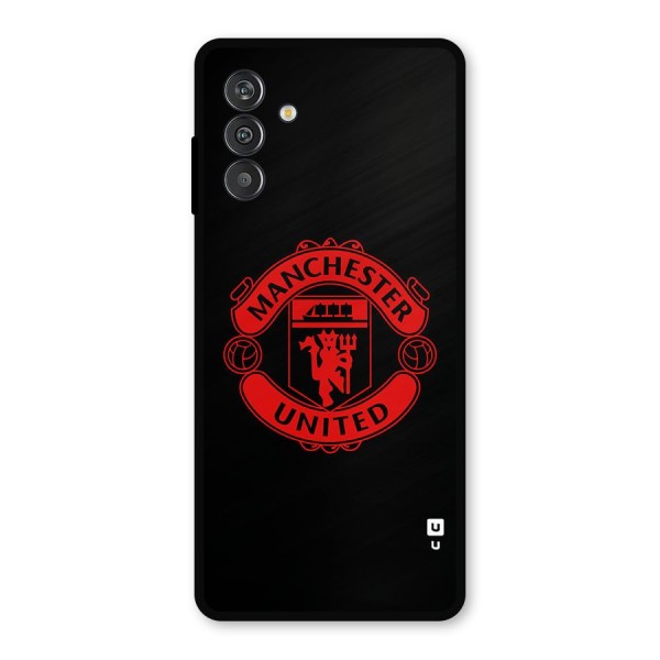 Bold Mancheter United Metal Back Case for Galaxy F13