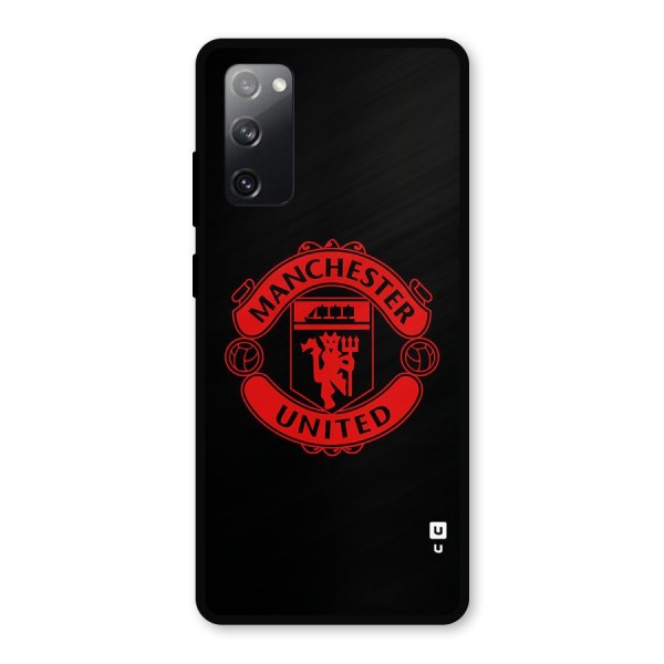 Bold Mancheter United Metal Back Case for Galaxy S20 FE