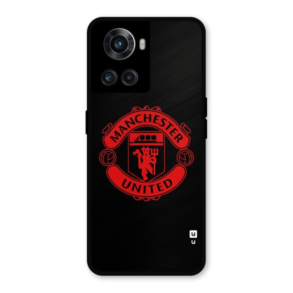 Bold Mancheter United Metal Back Case for OnePlus 10R