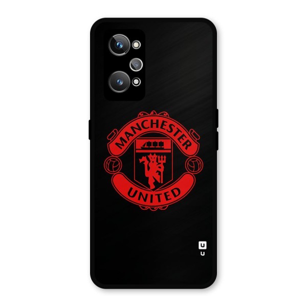 Bold Mancheter United Metal Back Case for Realme GT 2