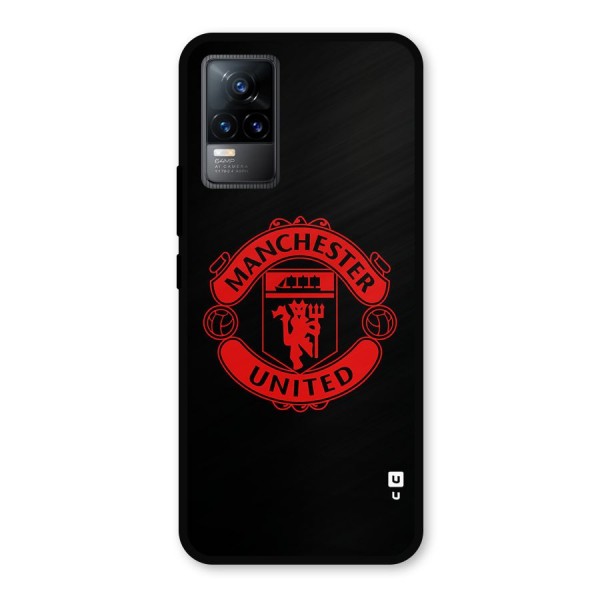 Bold Mancheter United Metal Back Case for Vivo Y73