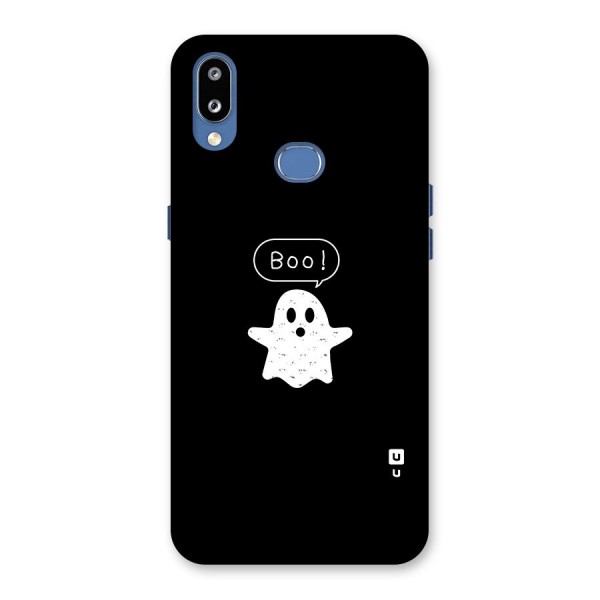 Boo Cute Ghost Back Case for Galaxy M01s