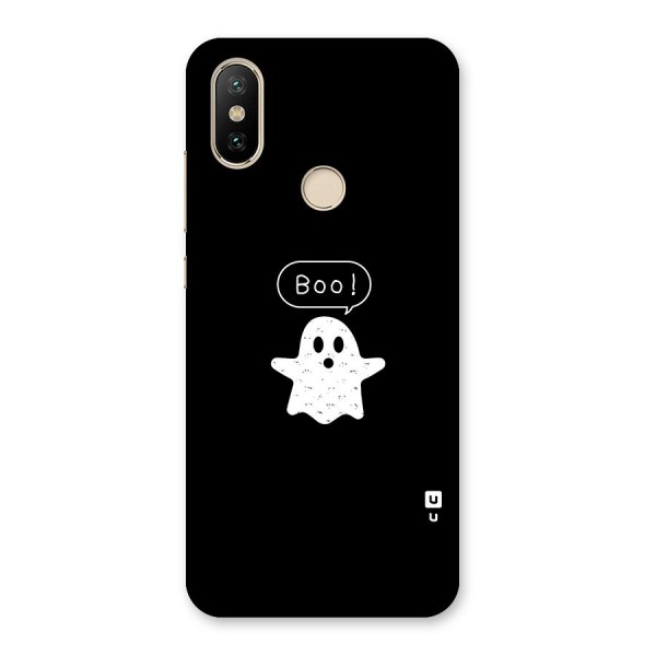 Boo Cute Ghost Back Case for Mi A2