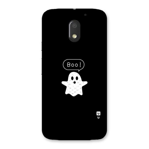 Boo Cute Ghost Back Case for Moto E3 Power