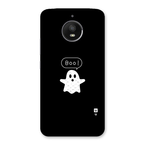 Boo Cute Ghost Back Case for Moto E4 Plus