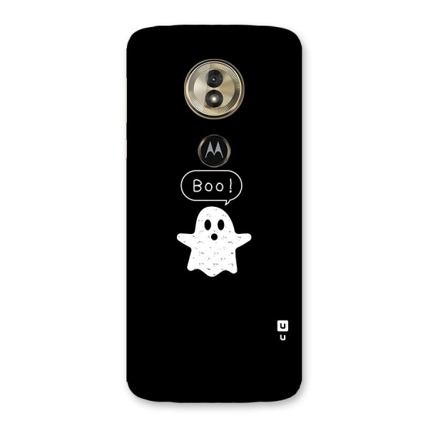 Boo Cute Ghost Back Case for Moto G6 Play