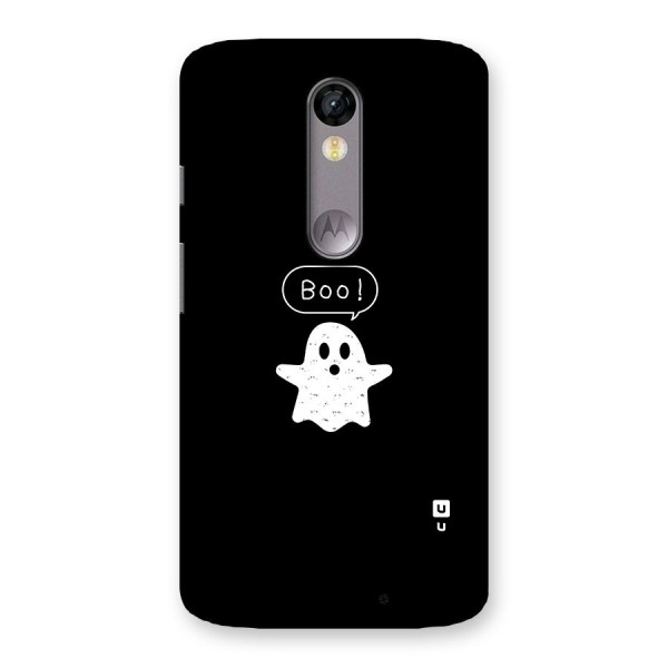 Boo Cute Ghost Back Case for Moto X Force