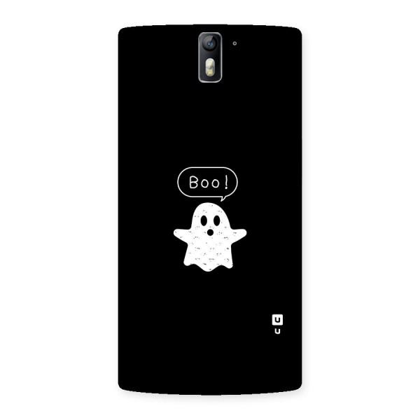 Boo Cute Ghost Back Case for One Plus One