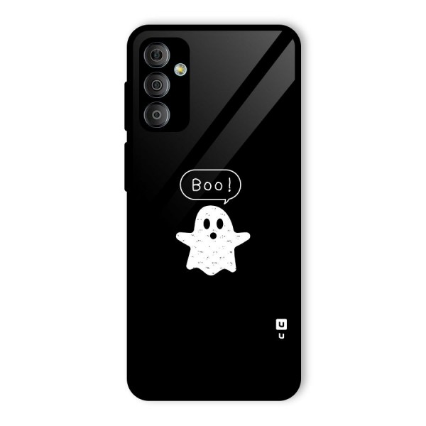 Boo Cute Ghost Glass Back Case for Galaxy F23