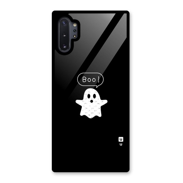 Boo Cute Ghost Glass Back Case for Galaxy Note 10 Plus