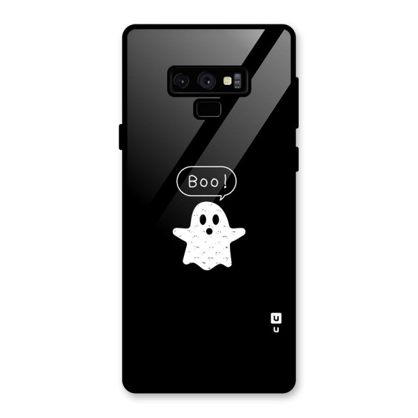 Boo Cute Ghost Glass Back Case for Galaxy Note 9
