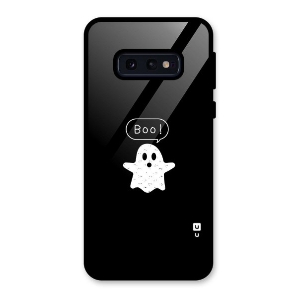 Boo Cute Ghost Glass Back Case for Galaxy S10e