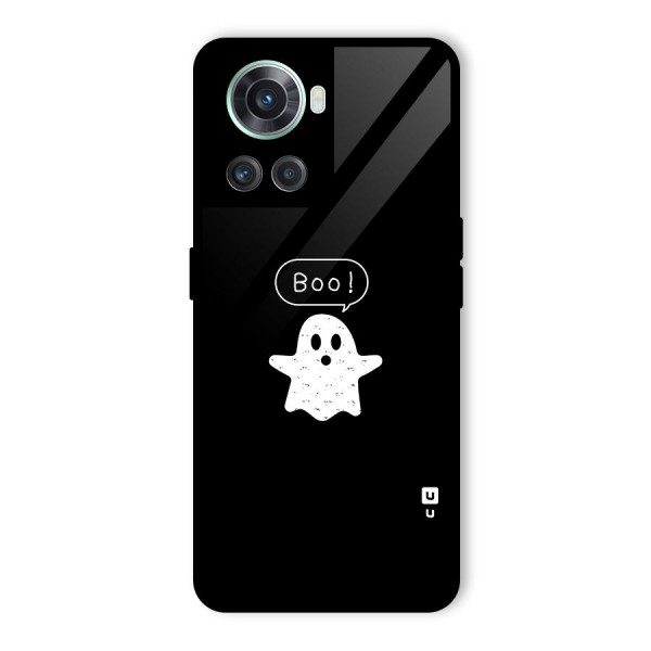 Boo Cute Ghost Glass Back Case for OnePlus 10R