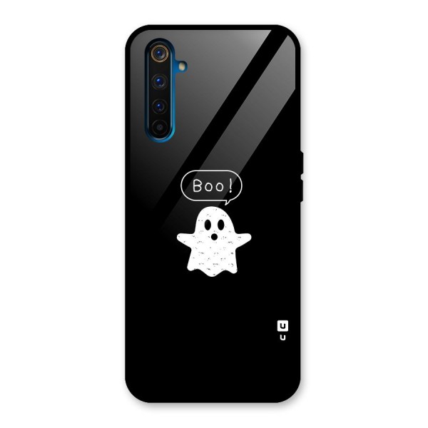 Boo Cute Ghost Glass Back Case for Realme 6 Pro