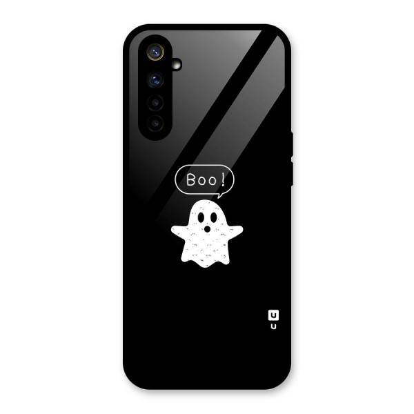 Boo Cute Ghost Glass Back Case for Realme 6i